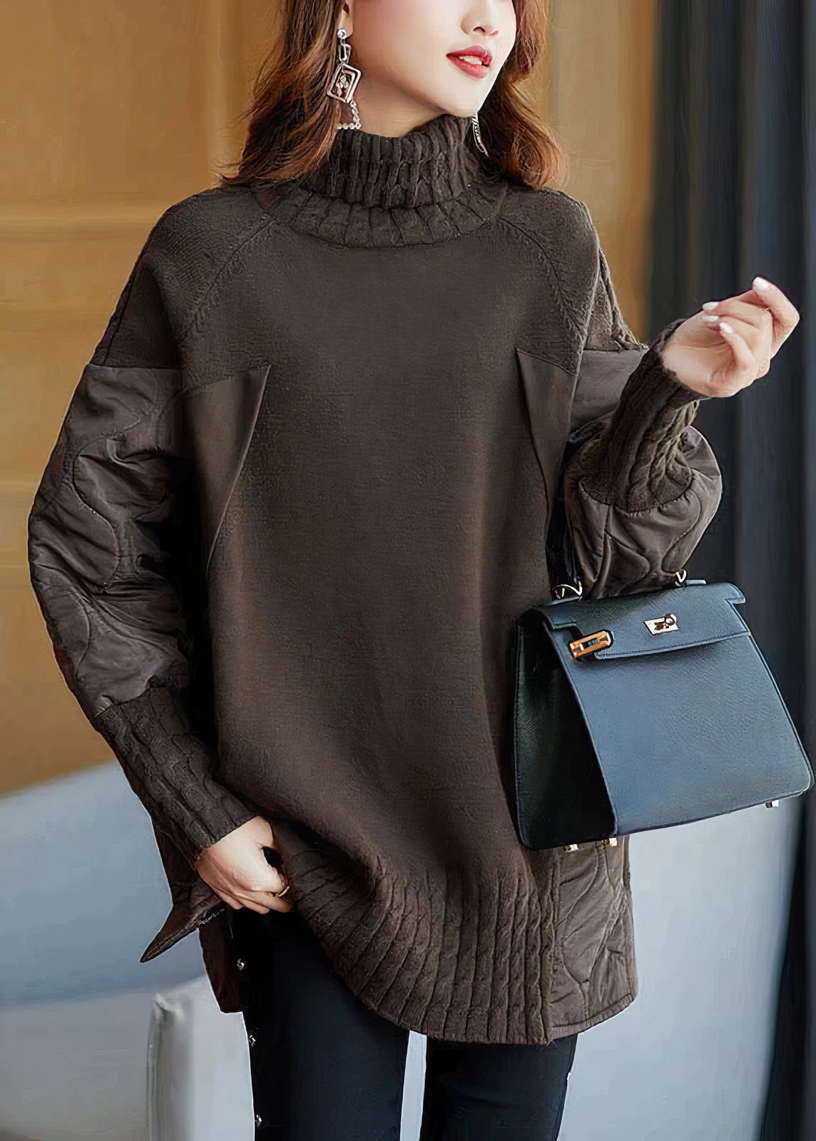 GR - Ästhetisch Gestrickter Pullover