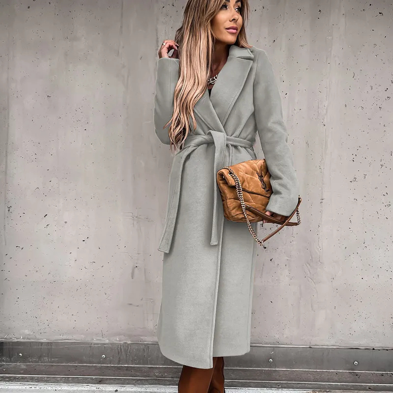 GR Coat | Elegant long coat for women