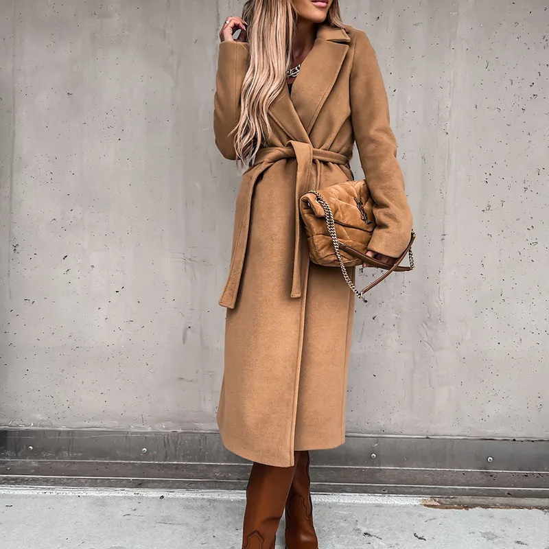 GR Coat | Elegant long coat for women