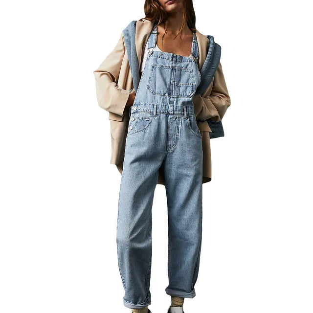 GR | Stylish denim jumpsuit with a relaxed fit