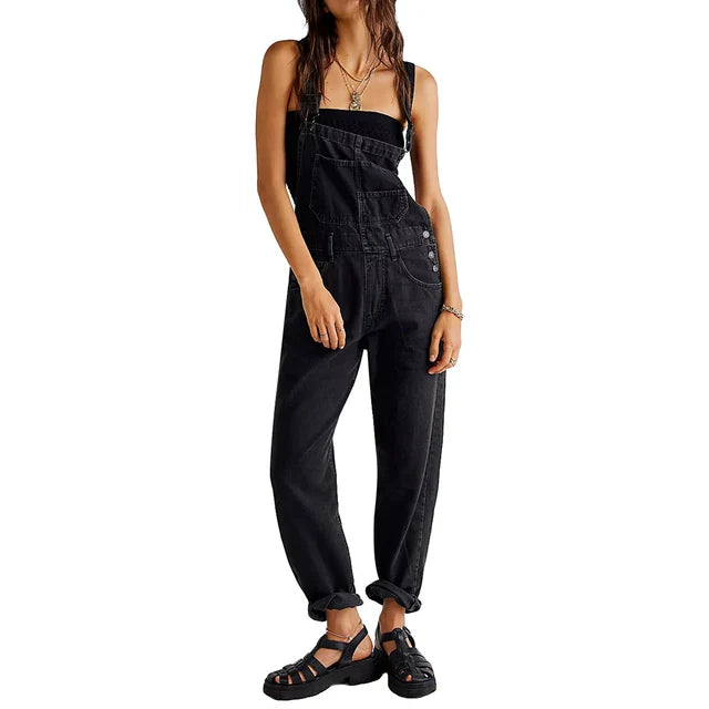 GR | Stylish denim jumpsuit with a relaxed fit