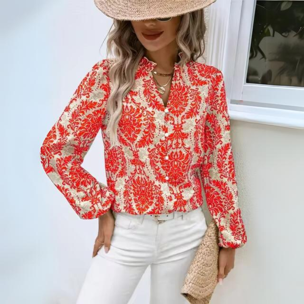 GR | Elegant slim top for women