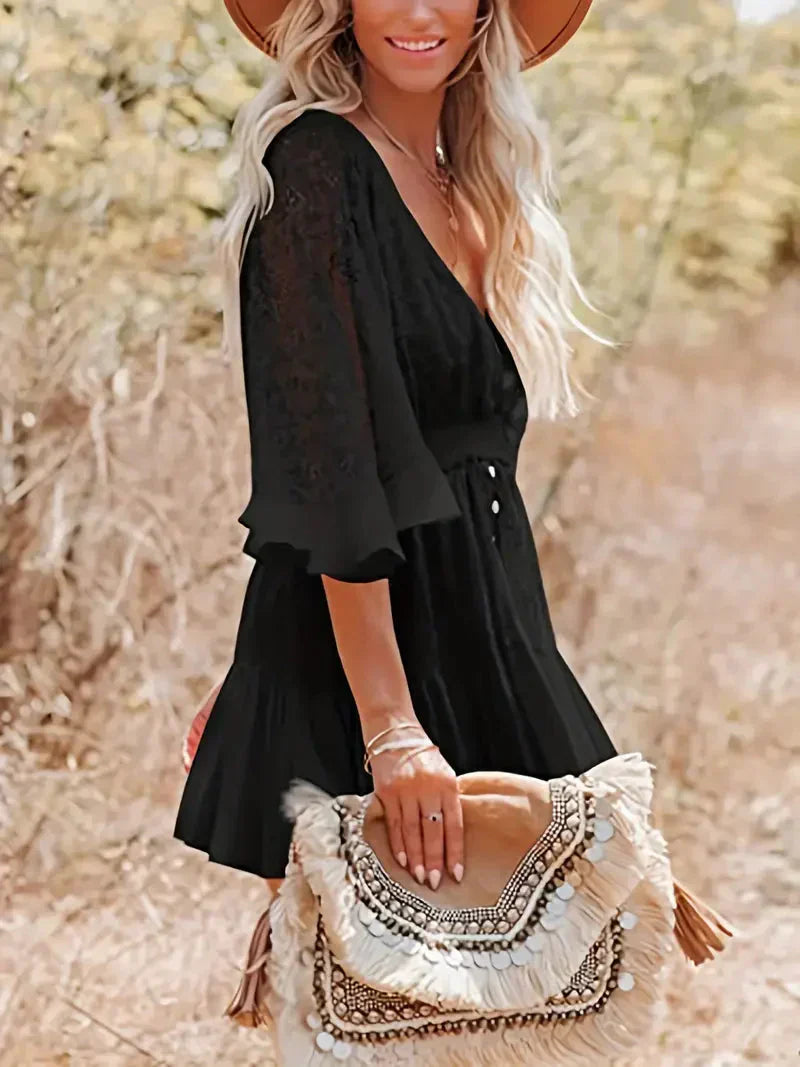 GR | Boho Minikleid für Damen