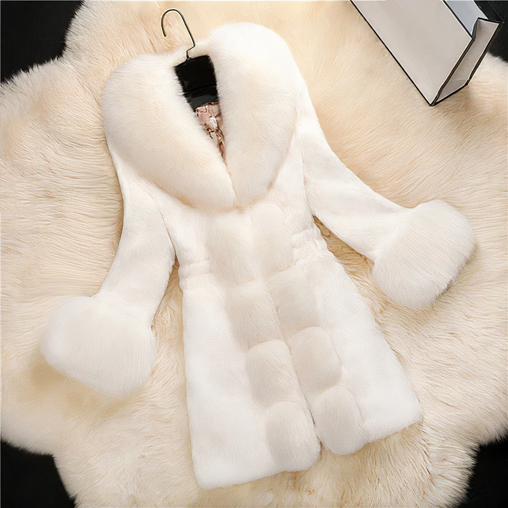 GR - Elegant faux fur coat