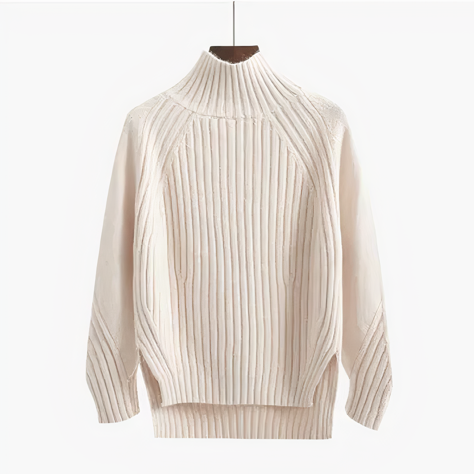 GR - Damen gemütlicher Strickpullover
