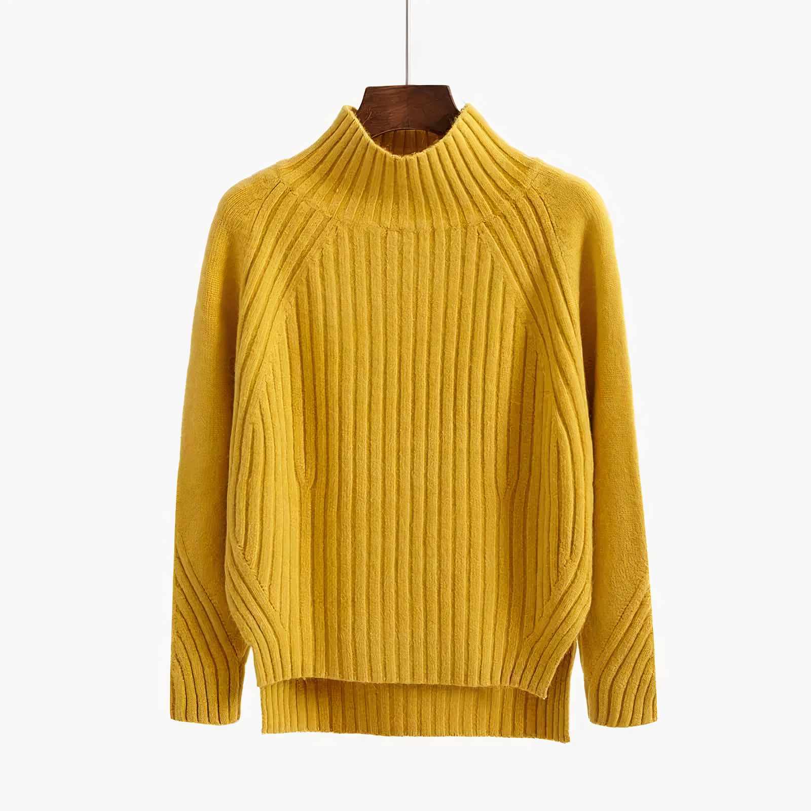 GR | R halsausschnitt Gemütlicher Strickpullover für Frauen