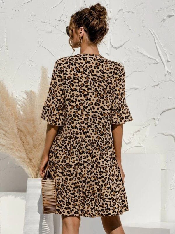 GR | Stilvolle Damenkleid Mit Druck