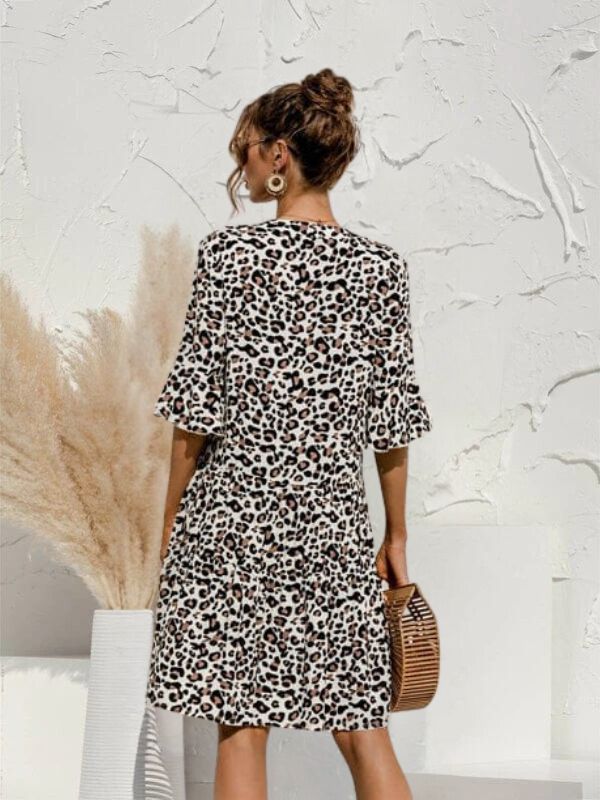 GR | Stilvolle Damenkleid Mit Druck