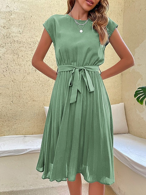 GR | Kurzärmeliges Damenkleid