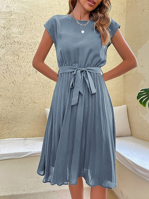 GR | Kurzärmeliges Damenkleid