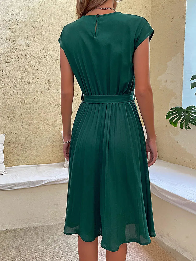 GR | Kurzärmeliges Damenkleid