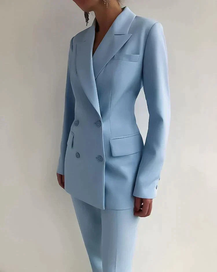 GR | Elegant blazer and trousers set for women