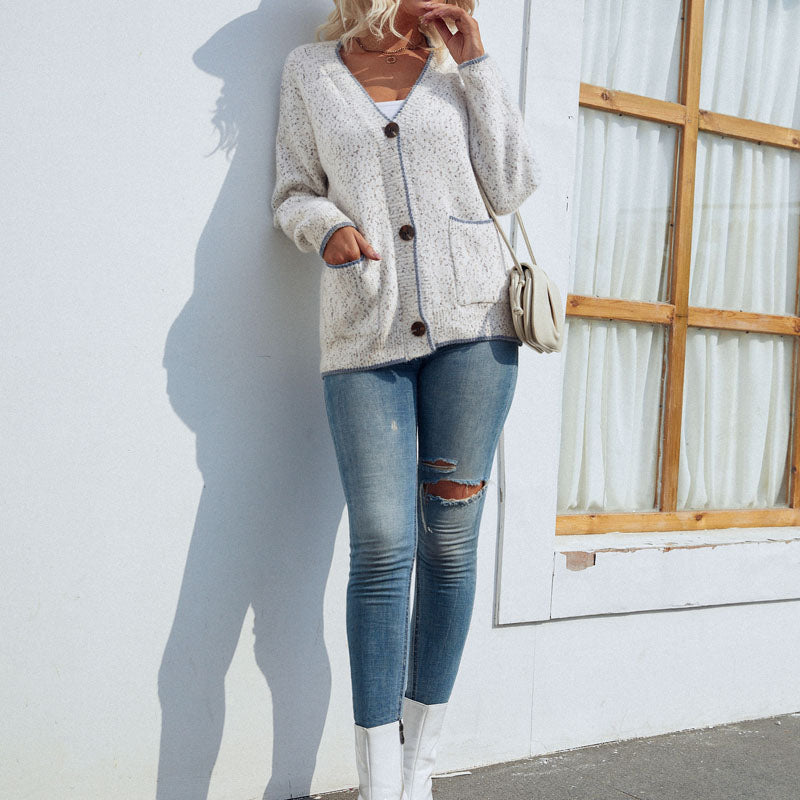 GR | Weiche Strickjacke