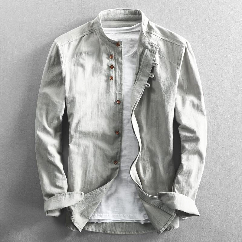 GR | Essence Elegant Japanese Linen Shirt