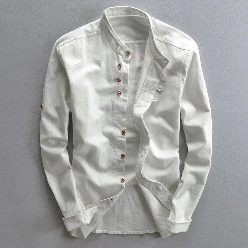 GR | Essence Elegant Japanese Linen Shirt