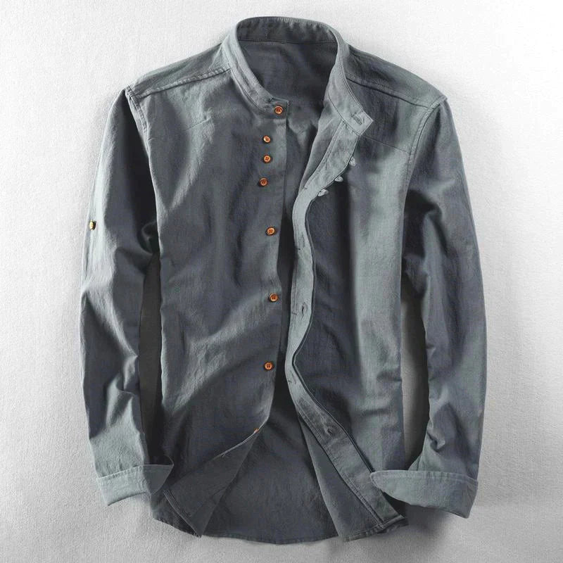 GR | Essence Elegant Japanese Linen Shirt