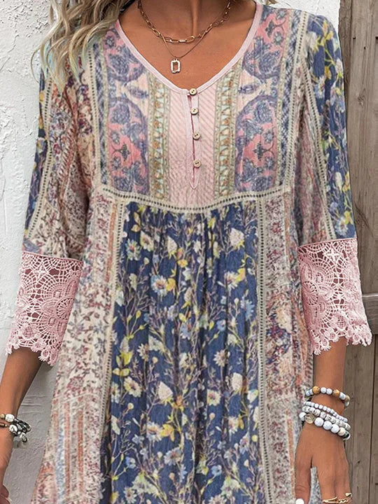 GR | Jente Bohemian Tunic Dress