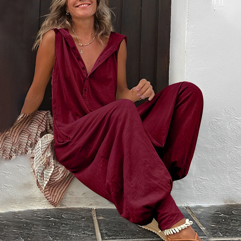 GR | Women's sleeveless jumpsuit