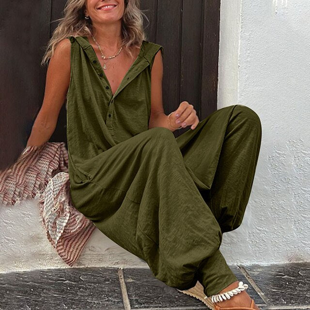 GR | Women's sleeveless jumpsuit