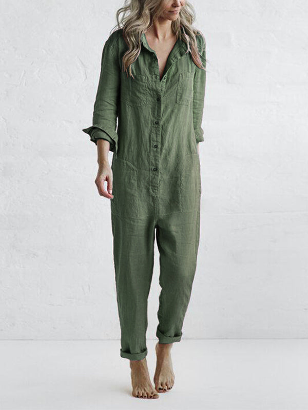 GR | Loose Fit Button Up Long Sleeve GR | Women's Clothing