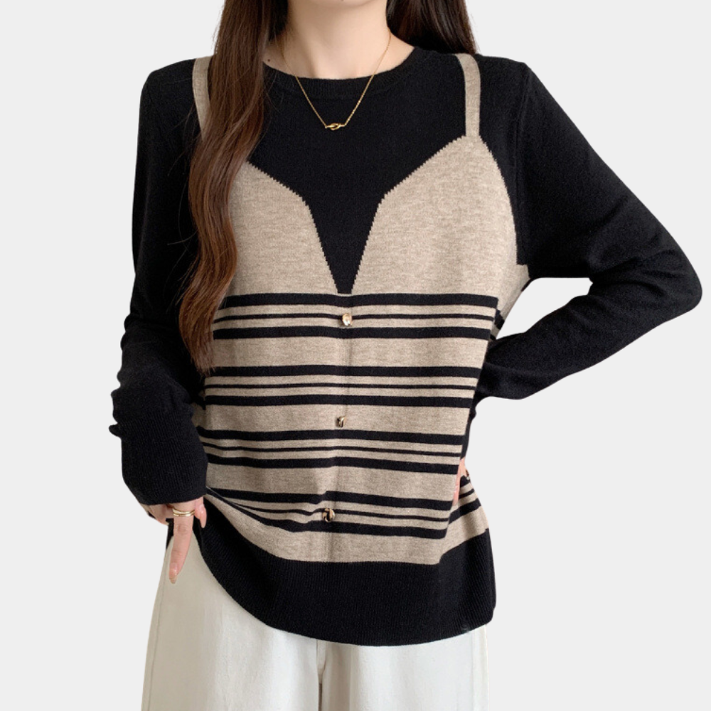 GR | Fashionable knit sweater for women