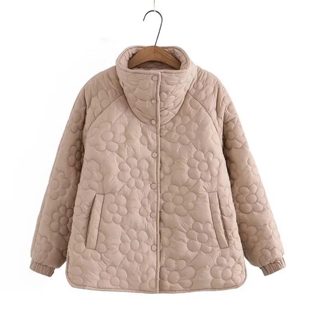 Warmly padded jacket, elegant