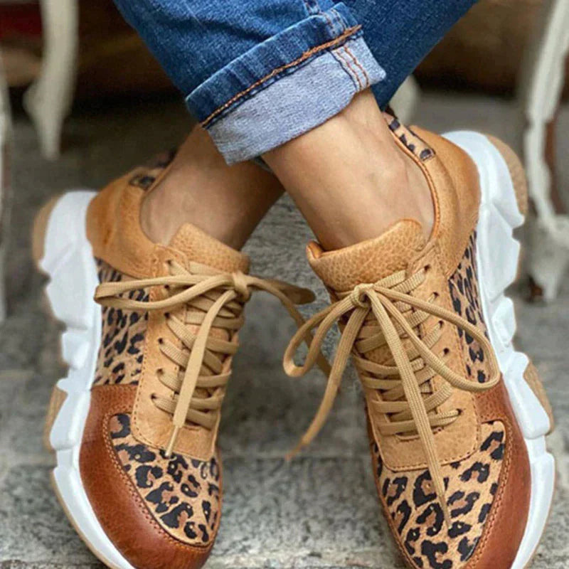 GR sneakers with leopard print - Kiana