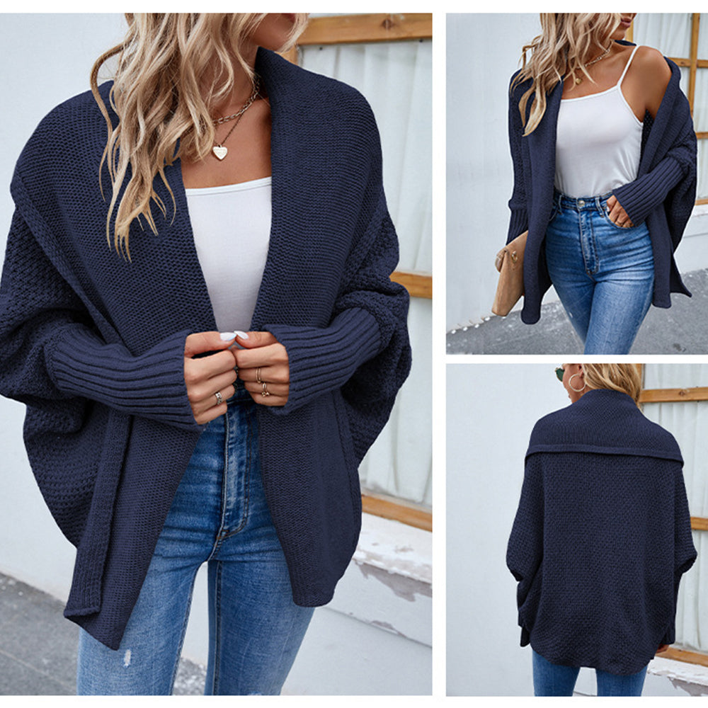 GR | Women's batwing sleeve knit sweater