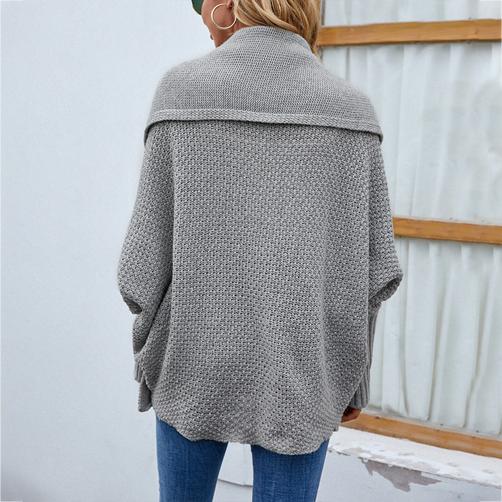 GR | Women's batwing sleeve knit sweater