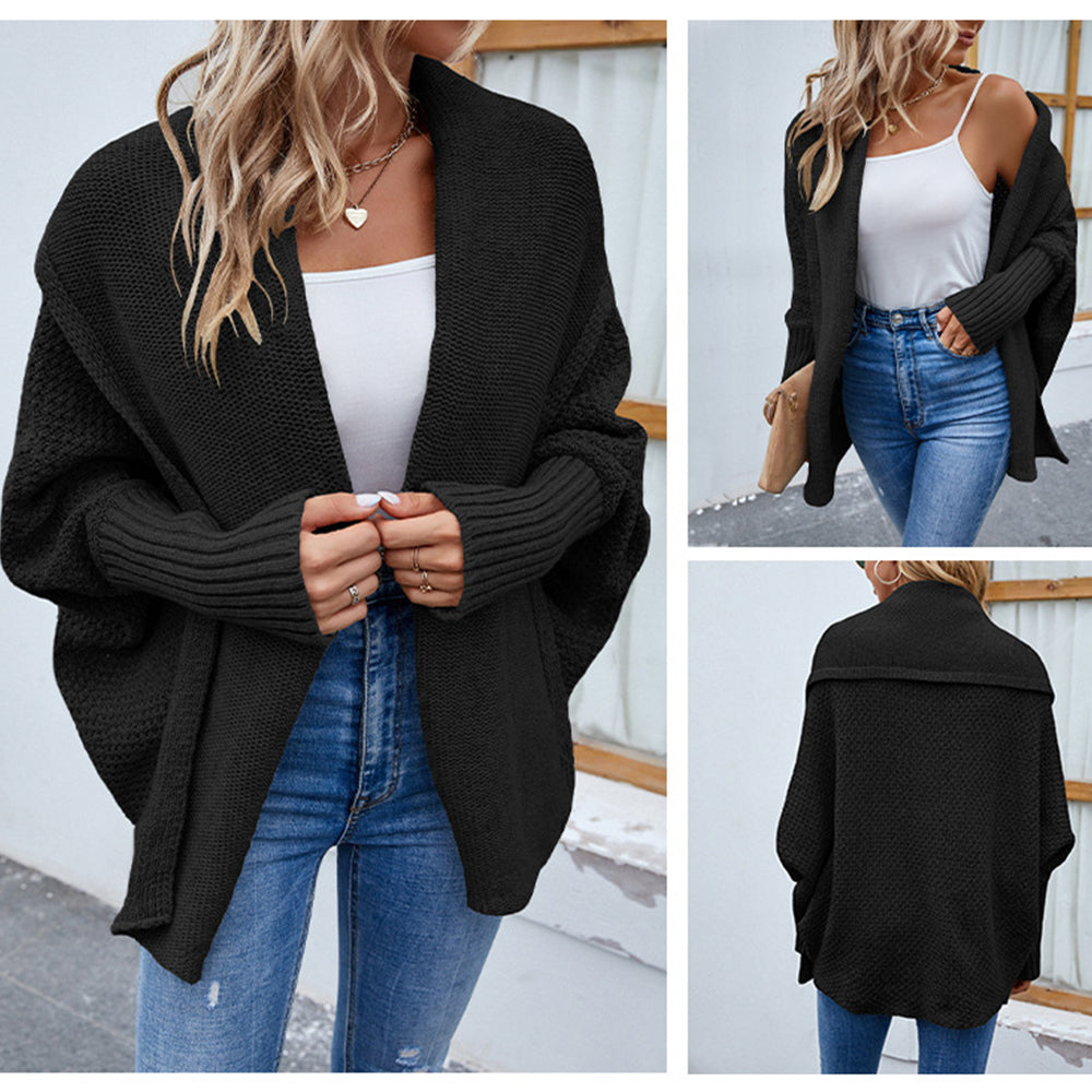 GR | Women's batwing sleeve knit sweater