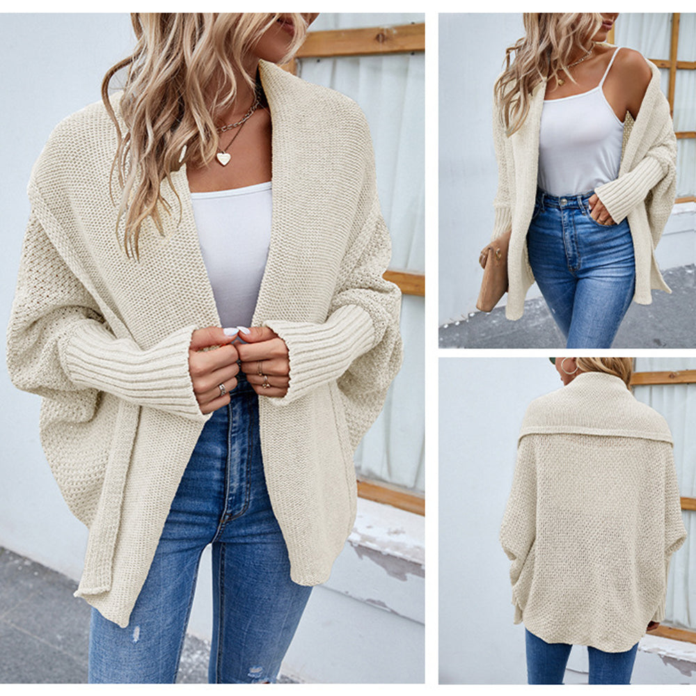 GR | Women's batwing sleeve knit sweater