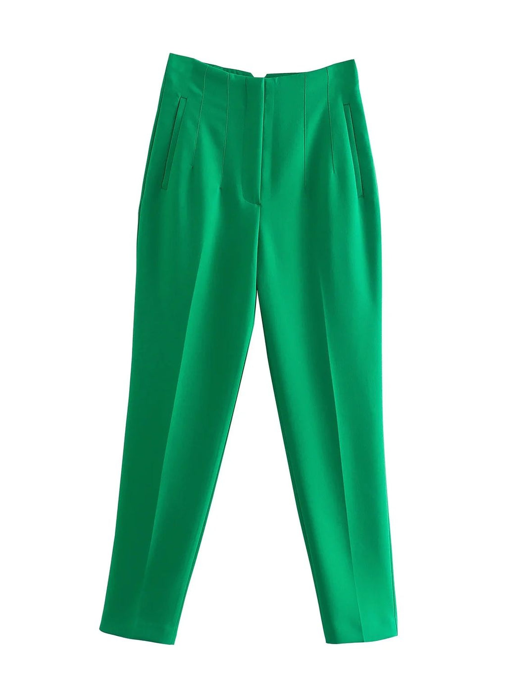 GR Vintage Hose mit geradem Reißverschluss und erhöhter Taille