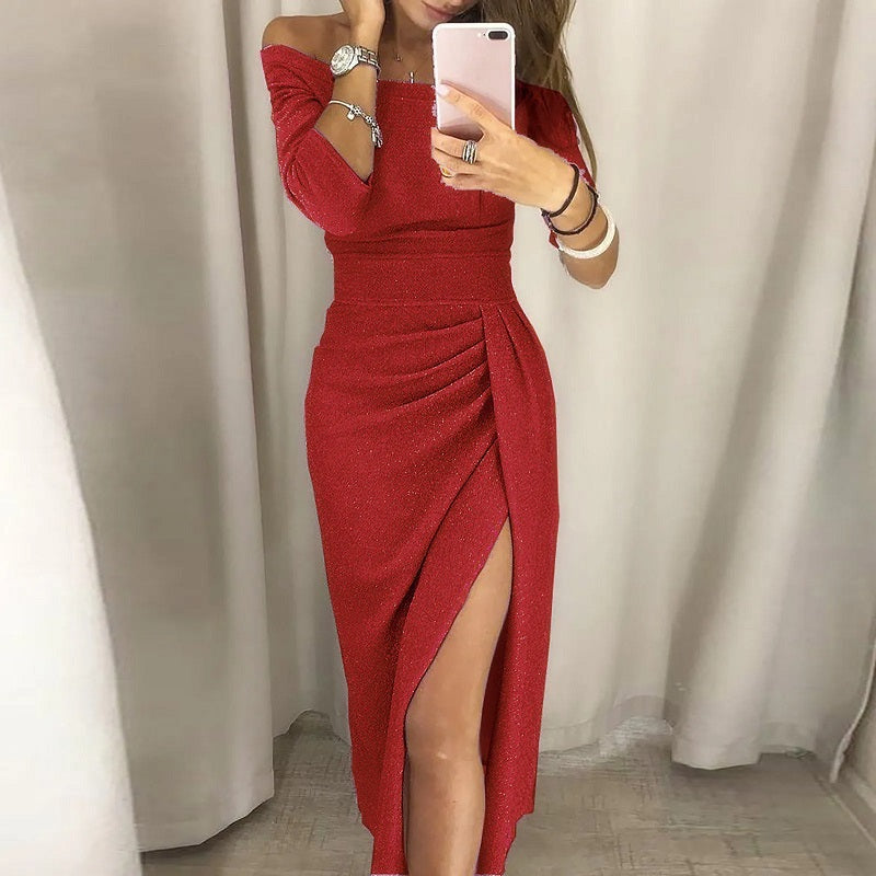 GR | Elegantes Partykleid mit Offenem Ausschnitt