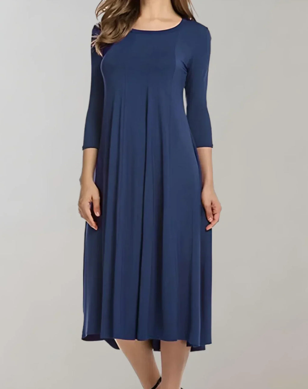 GR | Edles Leichtes Midikleid