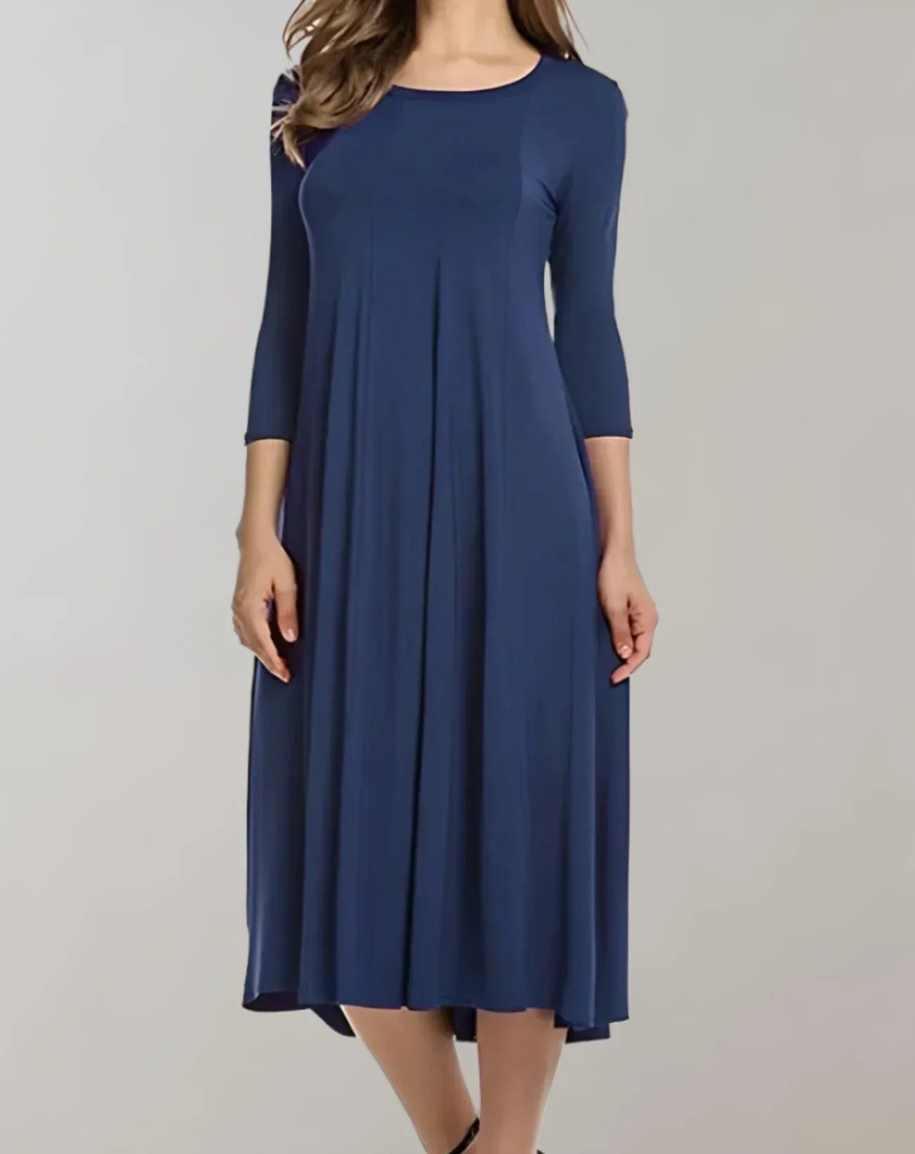 GR | Edles Leichtes Midikleid