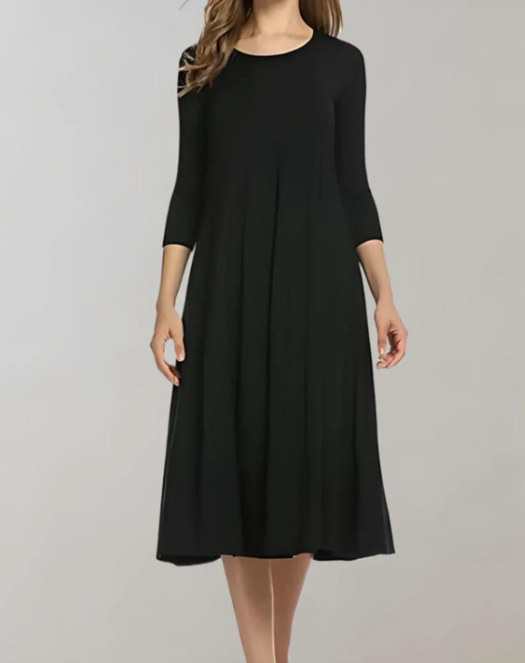 GR | Edles Leichtes Midikleid