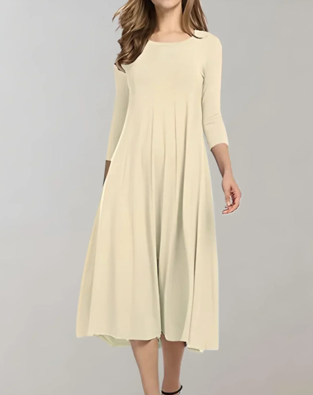 GR | Edles Leichtes Midikleid