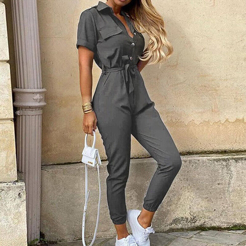 GR | Jumpsuit with hairstyle Upgrade your summer wardrobe with our stylish jumpsuit with hairstyle 