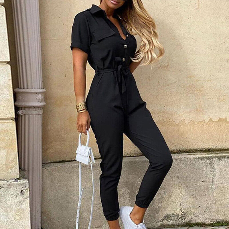 GR | Jumpsuit with hairstyle Upgrade your summer wardrobe with our stylish jumpsuit with hairstyle 