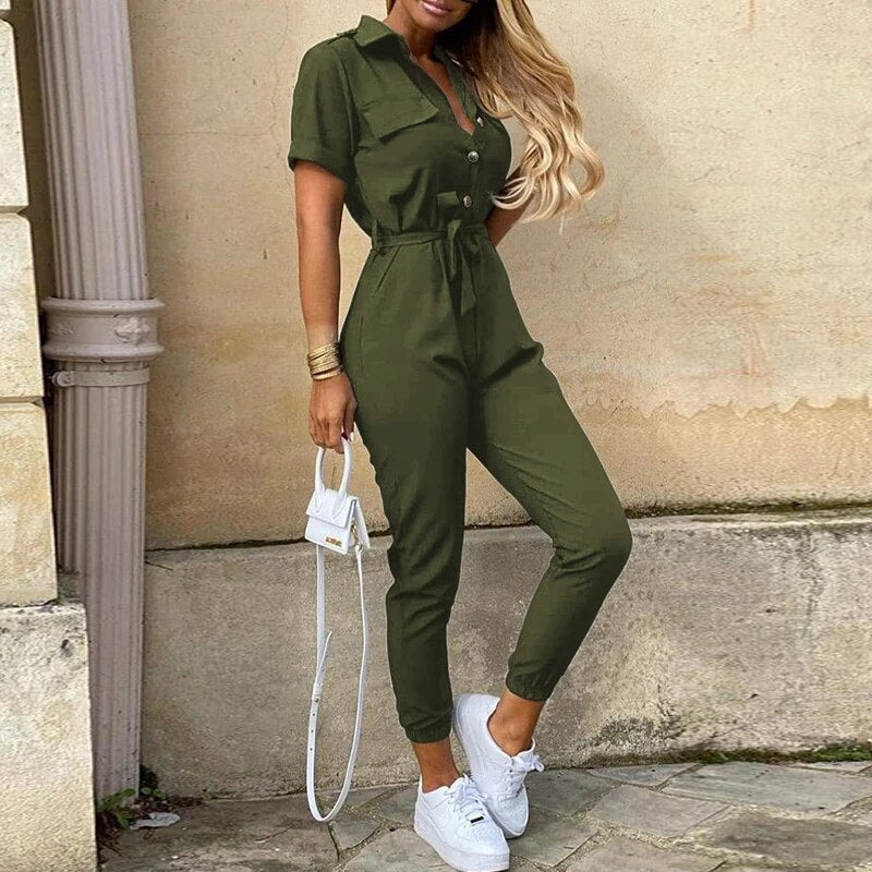 GR | Jumpsuit with hairstyle Upgrade your summer wardrobe with our stylish jumpsuit with hairstyle 