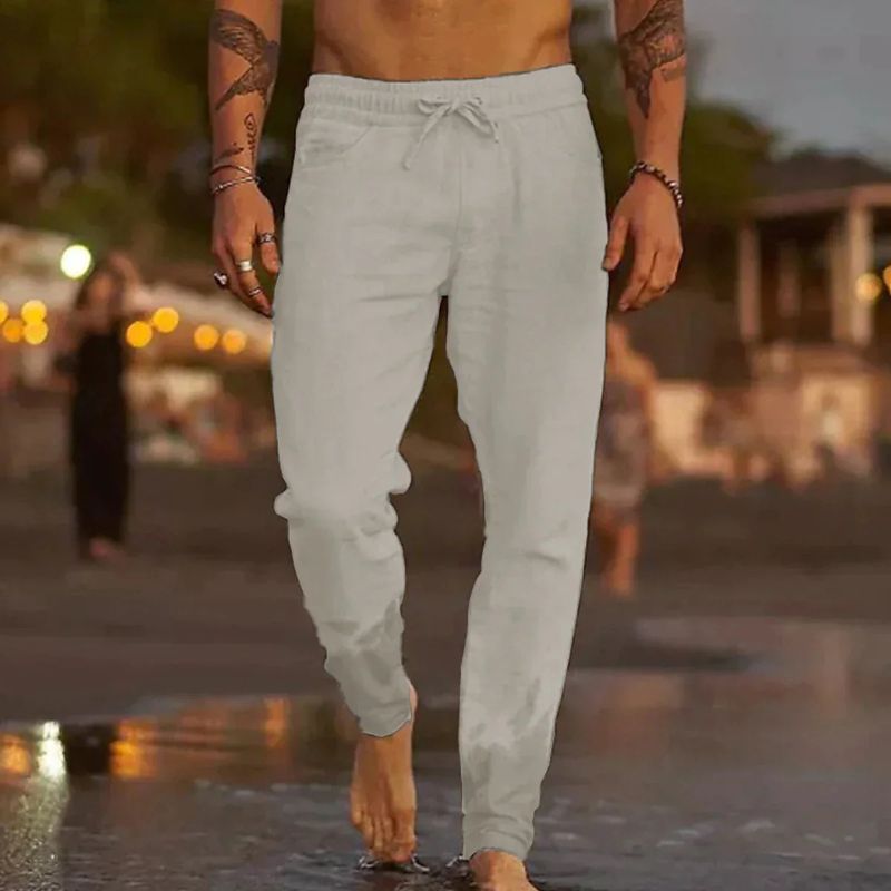 GR | Sommerliche Luftige Leinenhose