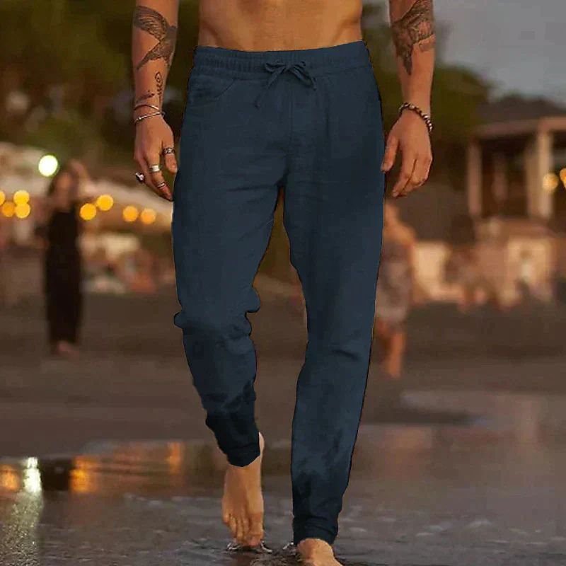 GR | Sommerliche Luftige Leinenhose