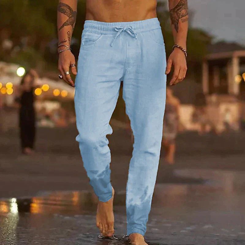 GR | Sommerliche Luftige Leinenhose