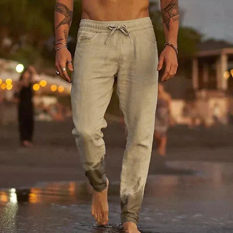 GR | Sommerliche Luftige Leinenhose