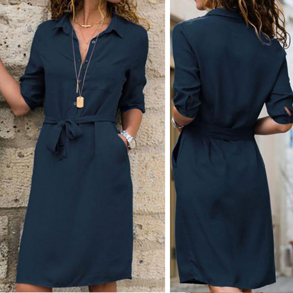GR | tailliertes stilvolles Kleid