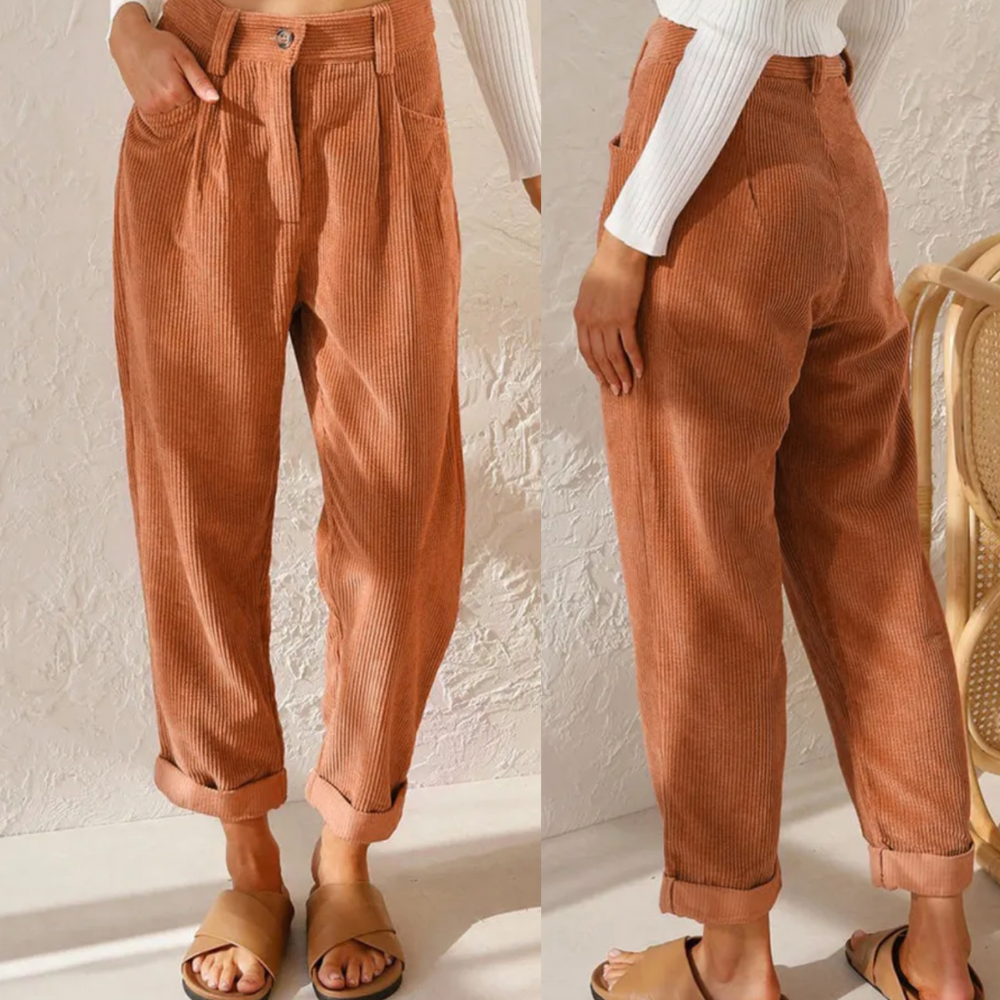 GR - Stylish corduroy trousers