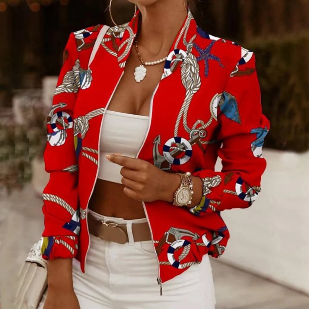 GR | Women's summer jacket with a modern design