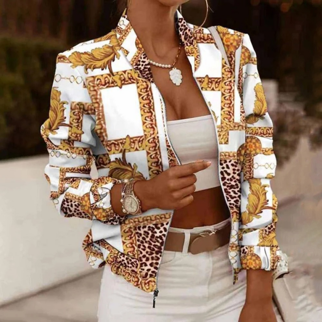 GR | Women's summer jacket with a modern design