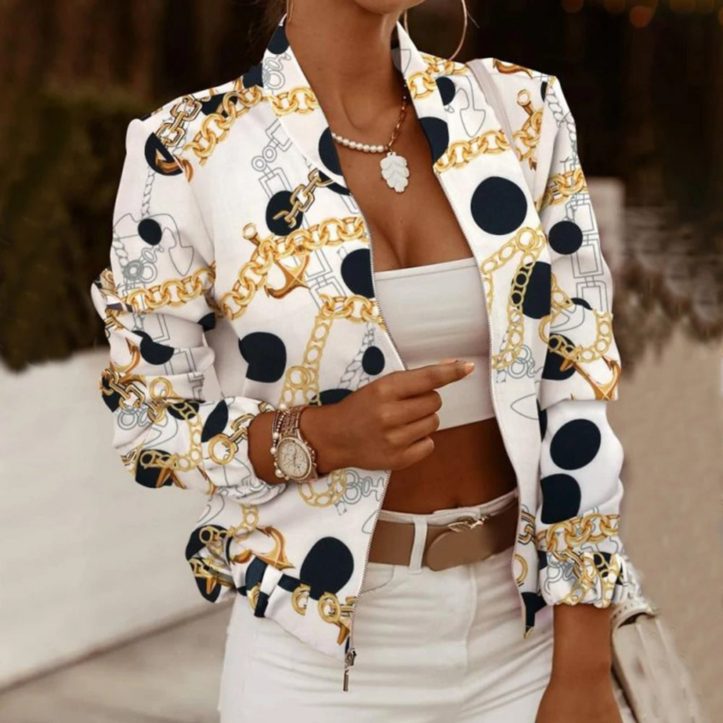 GR | Women's summer jacket with a modern design