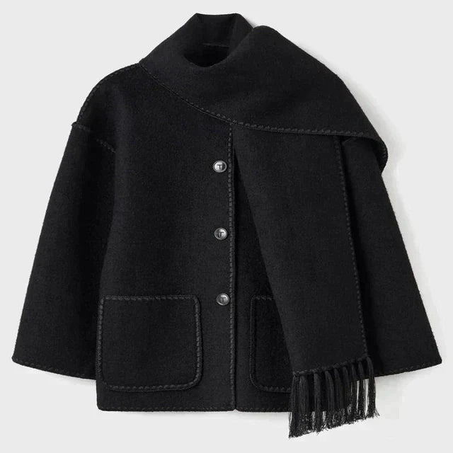 GR - Statement jacket with scarf 